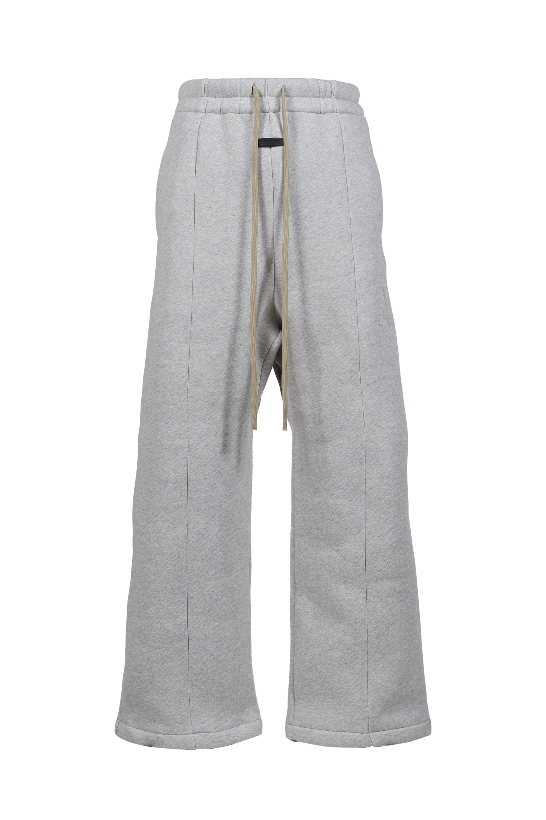 WIDE LEG SWEATPANT / MELANGE GRY