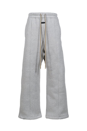 WIDE LEG SWEATPANT / MELANGE GRY