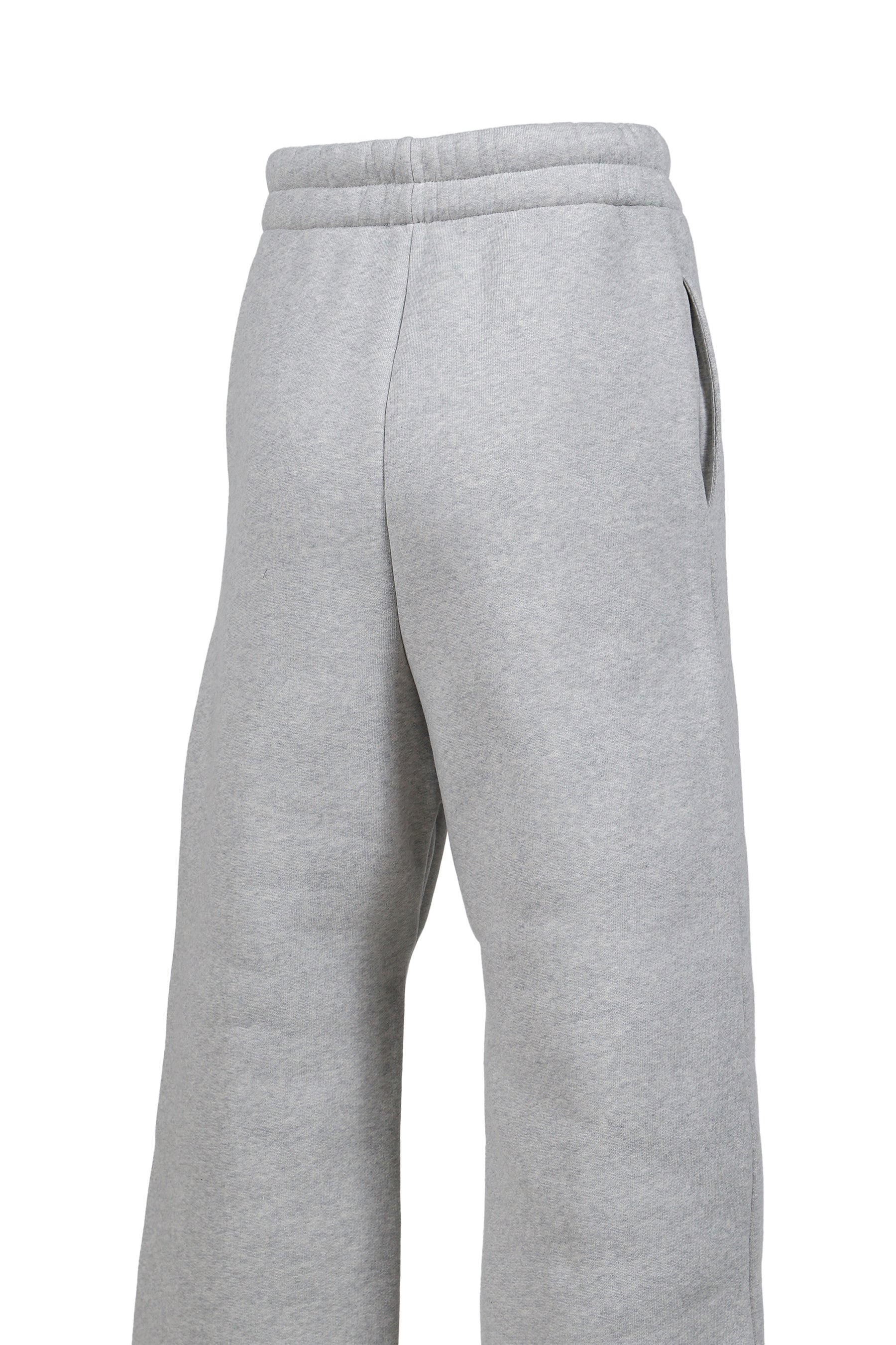 WIDE LEG SWEATPANT / MELANGE GRY