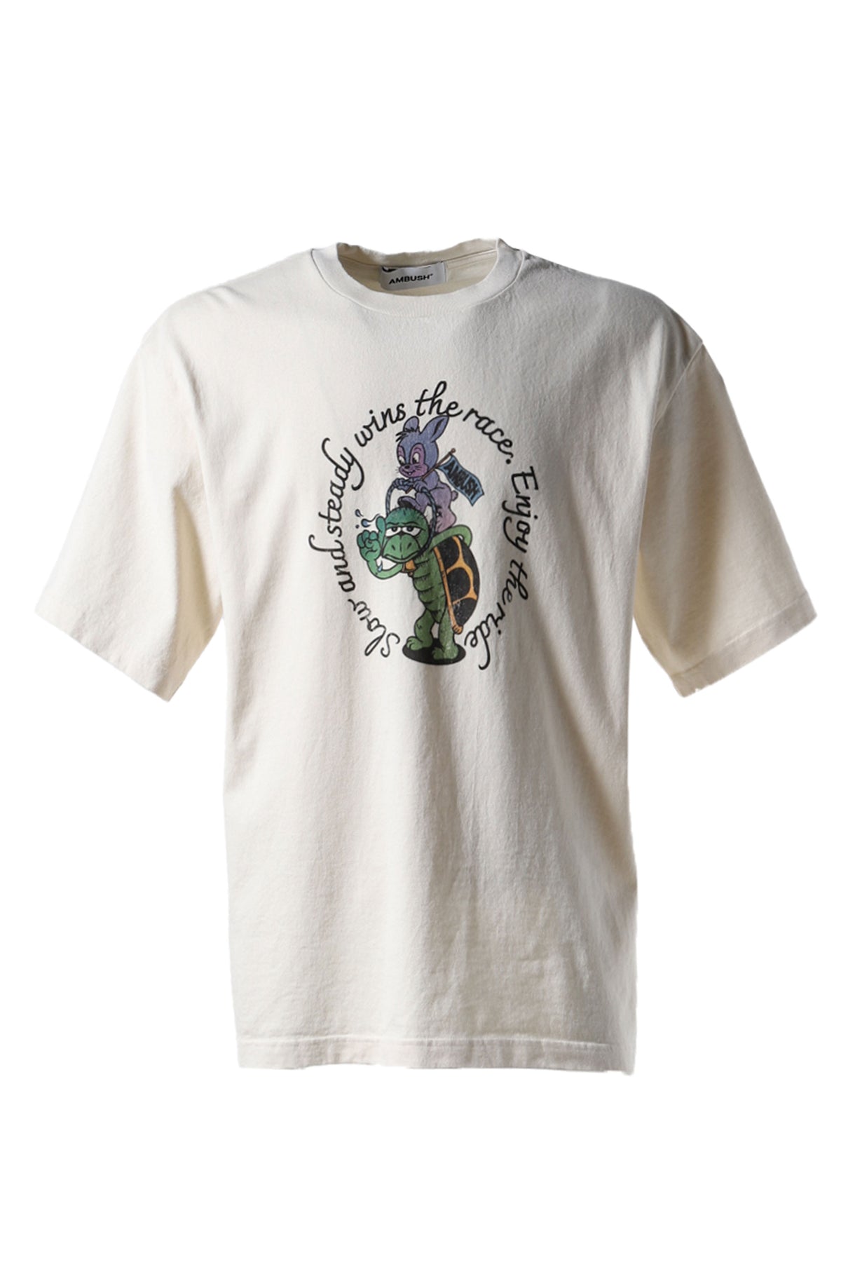 SLOW&STEADY T-SHIRT / WHT