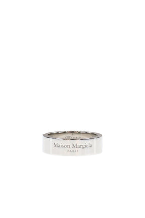 LOGO REFERENCE RING 6,5 MM / POLISHED SIL RHODIUM