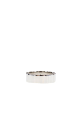 LOGO REFERENCE RING 6,5 MM / POLISHED SIL RHODIUM