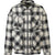 CHECK BDU JACKET / BLK