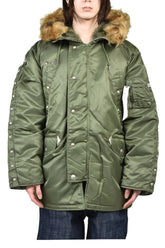 AI N-3B PARKA (DETACHABLE RIVET VELCRO) / SAGE 