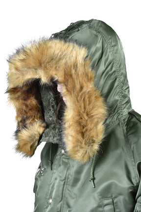 AI N-3B PARKA (DETACHABLE RIVET VELCRO) / SAGE 