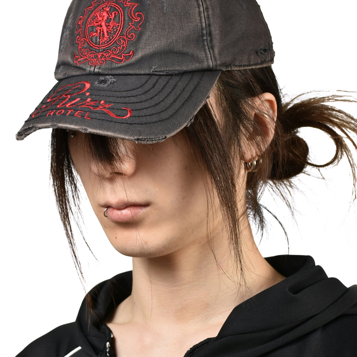 Protocol Index Protocol Index SS26 RIZZ HOTEL CAP / BLK - NUBIAN