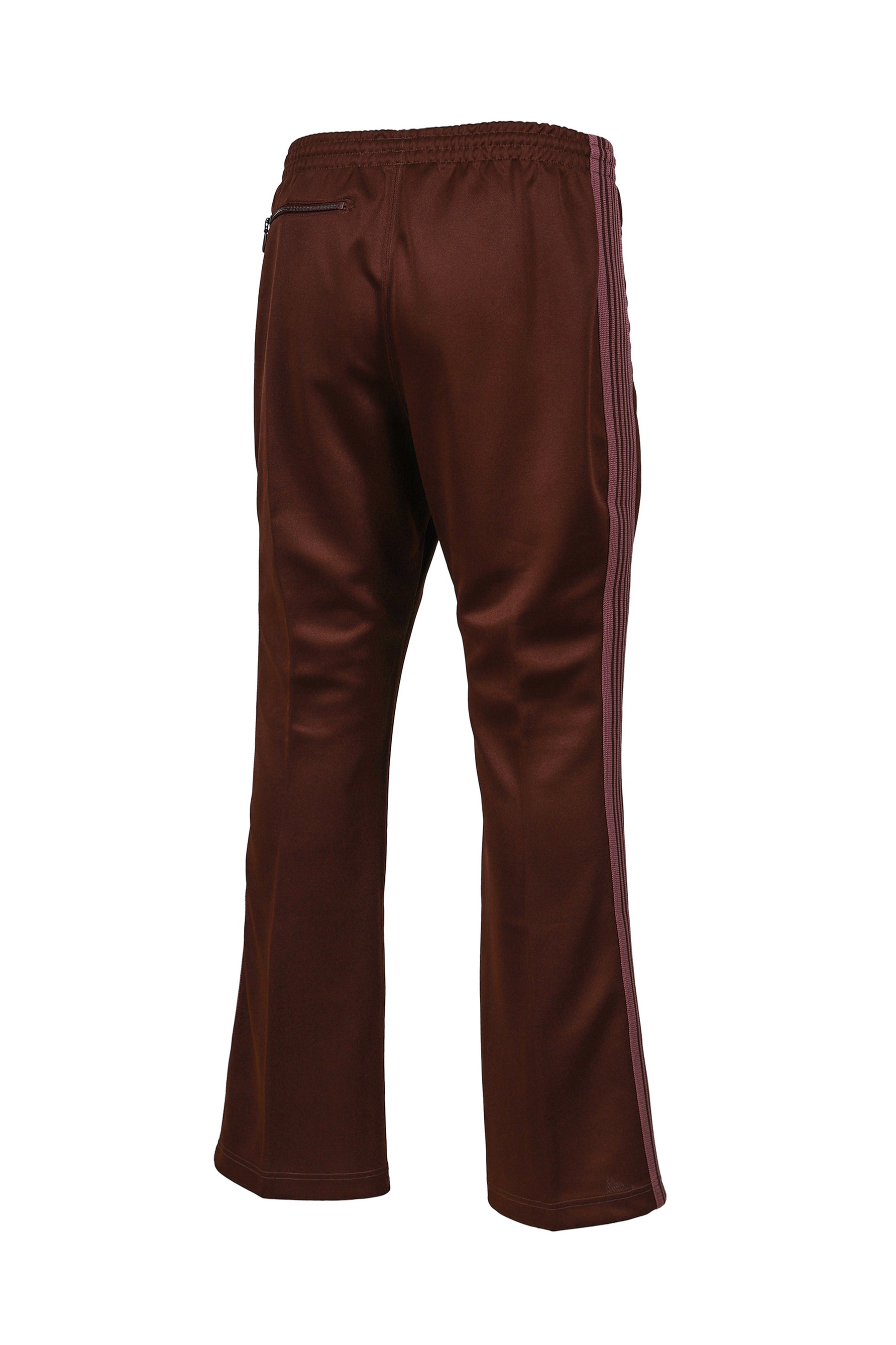 Needles ニードルス FW25 BOOT-CUT TRACK PANT - POLY SMOOTH / BRW
