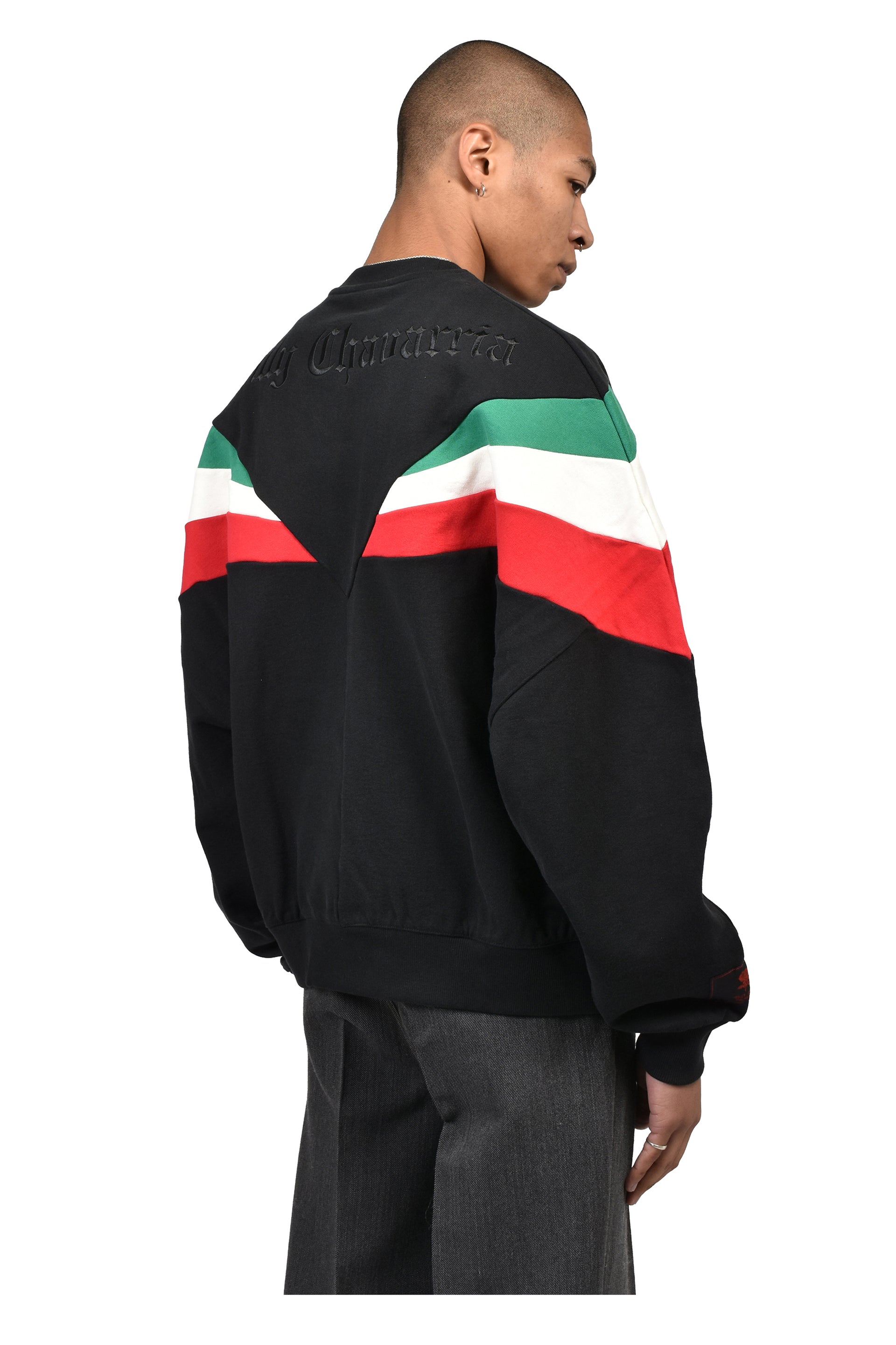 CHAVARRIA CHICANO SWEATER / BLK