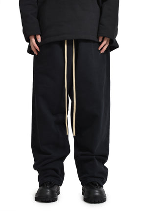 HEAVY FLEECE RELAXED SWEATPANT / BLK