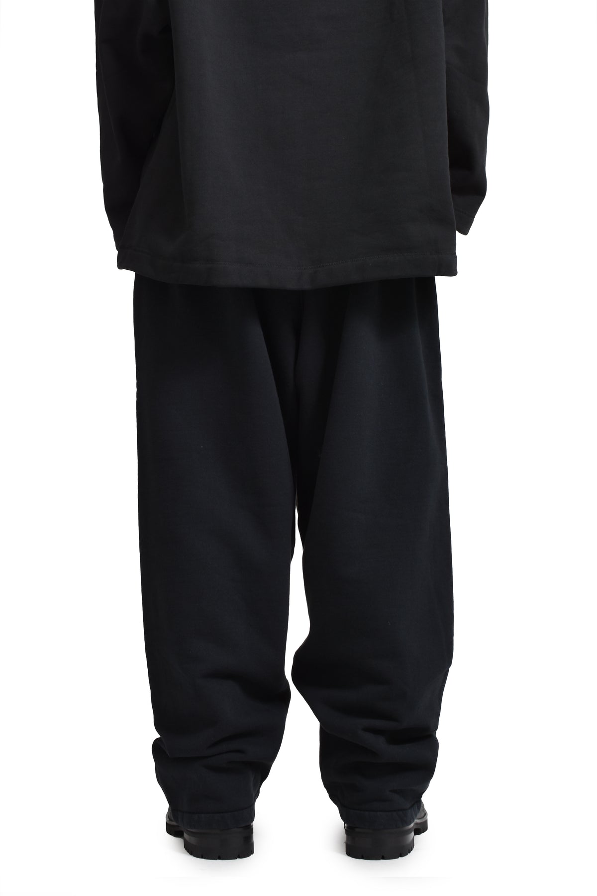 HEAVY FLEECE RELAXED SWEATPANT / BLK