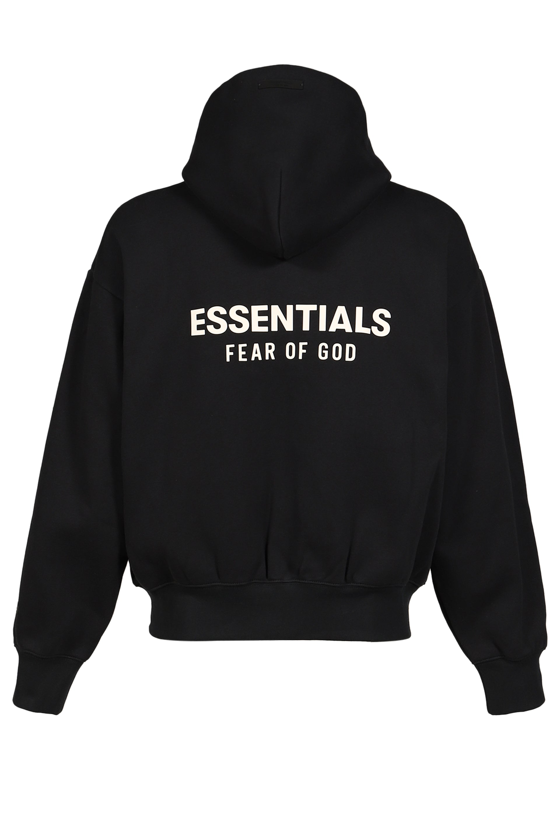 CLASSIC FIT FLEECE ZIP-UP HOODIE / VTG BLK / WHT