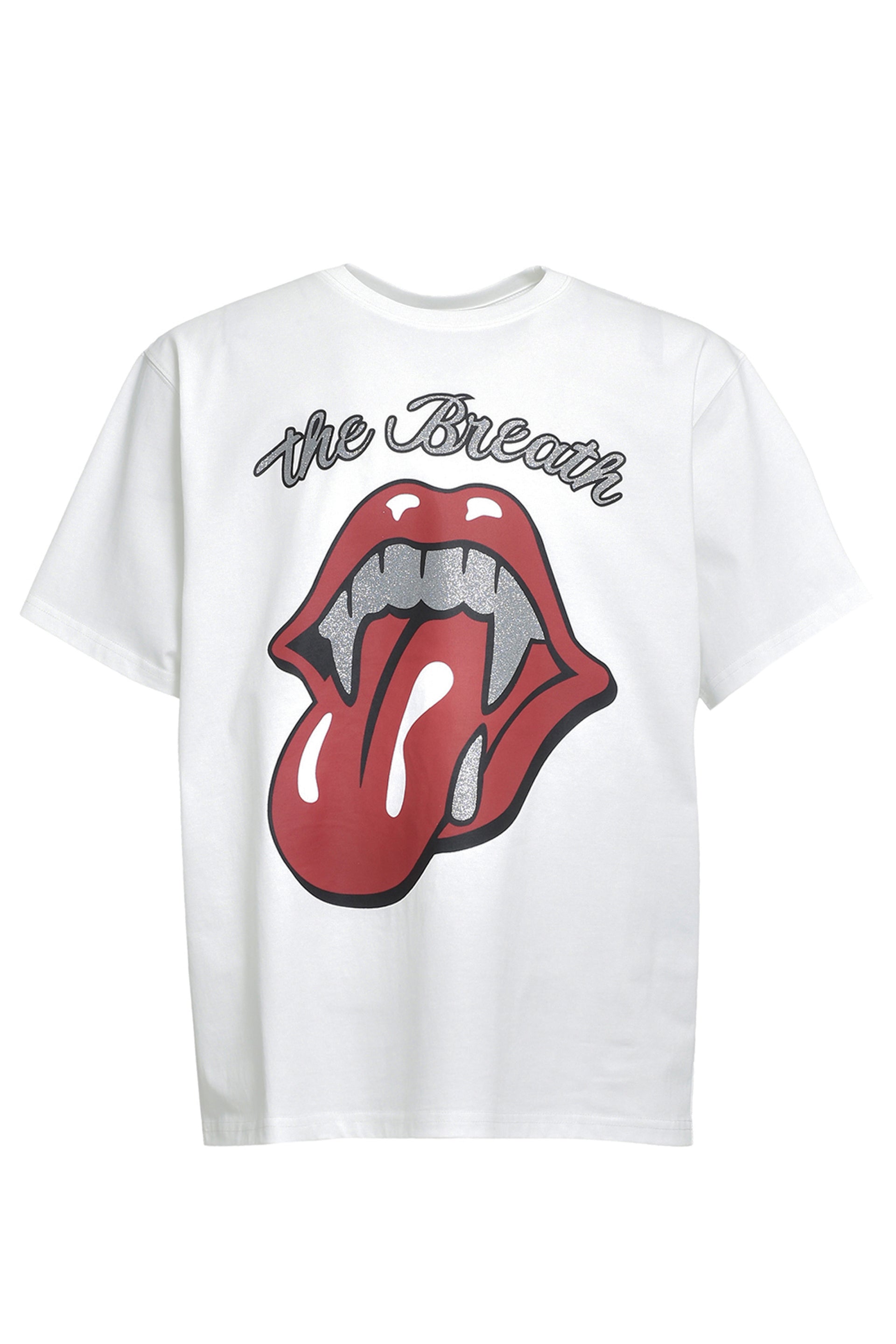 GRILL & TAN TEE / WHT