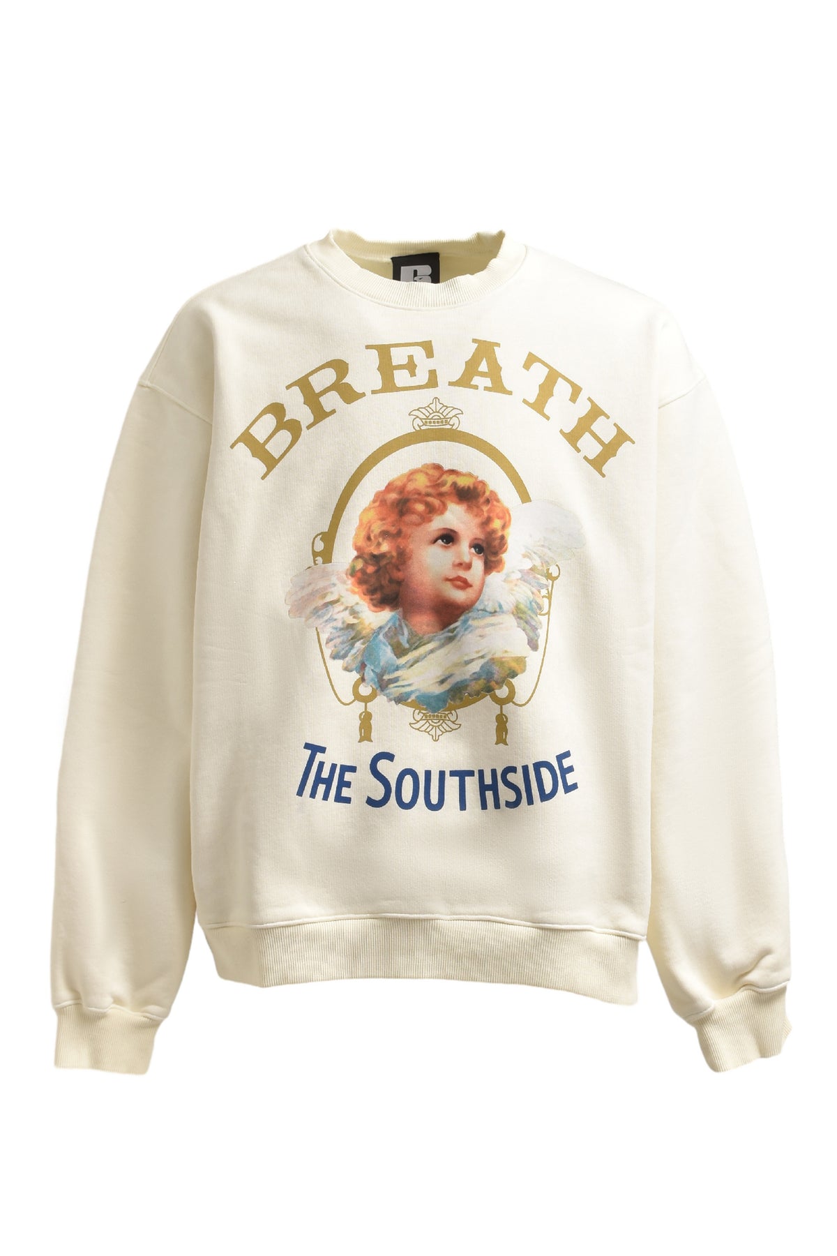 SOUTH SIDE ANGEL LOGO CREW SWEAT / CRE