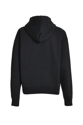 NEWRICH SHORT ZIP HOODIE / BLK