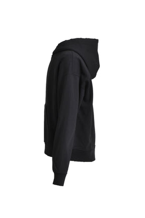 NEWRICH SHORT ZIP HOODIE / BLK