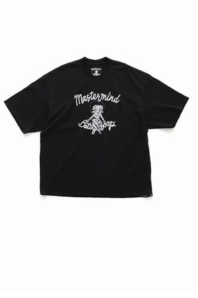 S/S TEE ( DAMEGED ) BOXY FIT / MONOCHROME