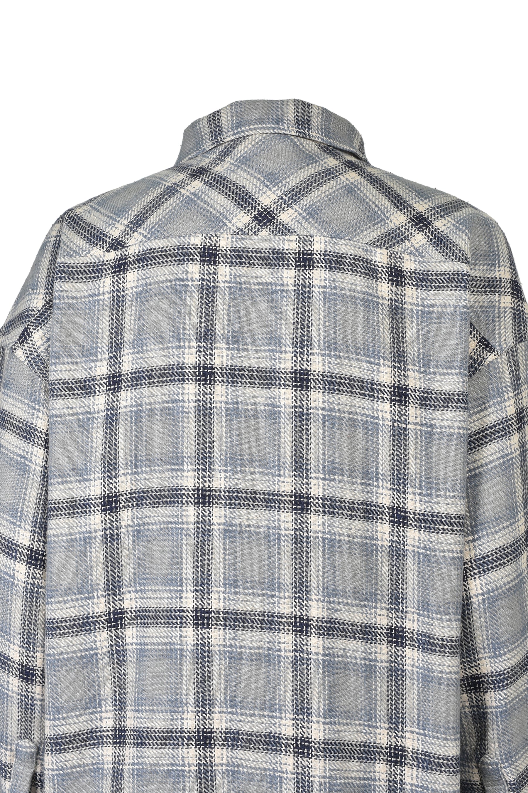 CHECK BDU JACKET / BLU