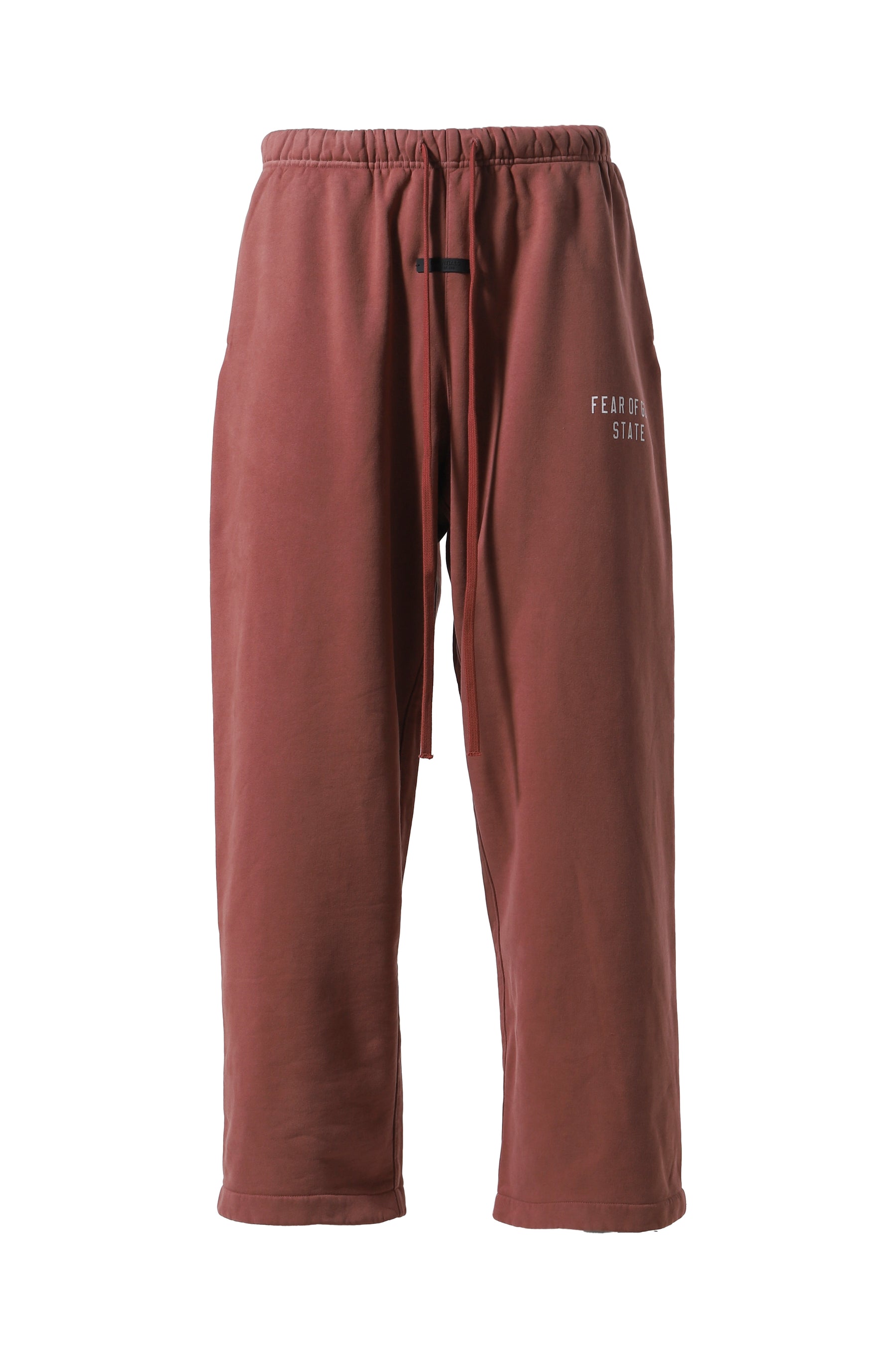 HEAVY FLEECE RELAXED SWEATPANT / CRIMSON