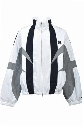 BH LOGO WARM UP JACKET / WHT