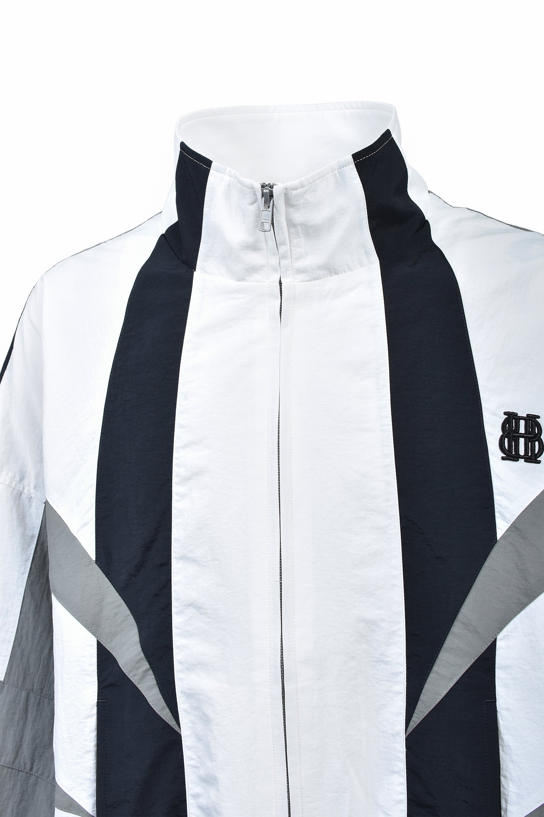 BH LOGO WARM UP JACKET / WHT