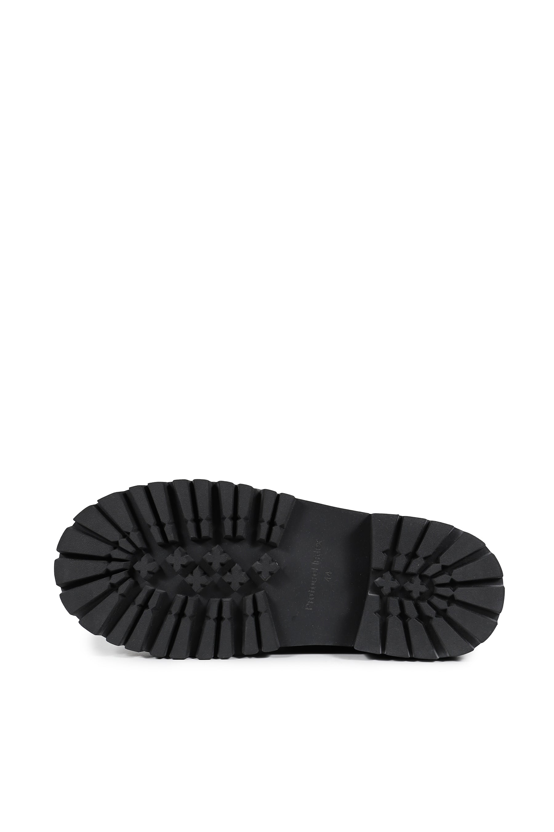 DISTRESSED SHAFT BOOTS / BLK