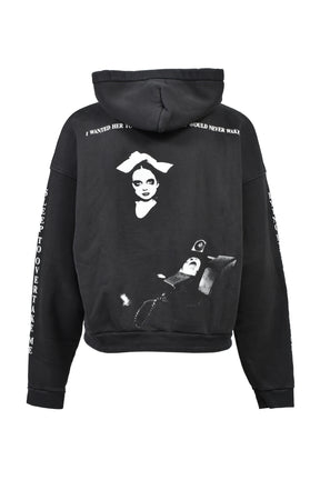 NEVER WAKE ME ZIP HOODIE (EXCLUSIVE) / BLK