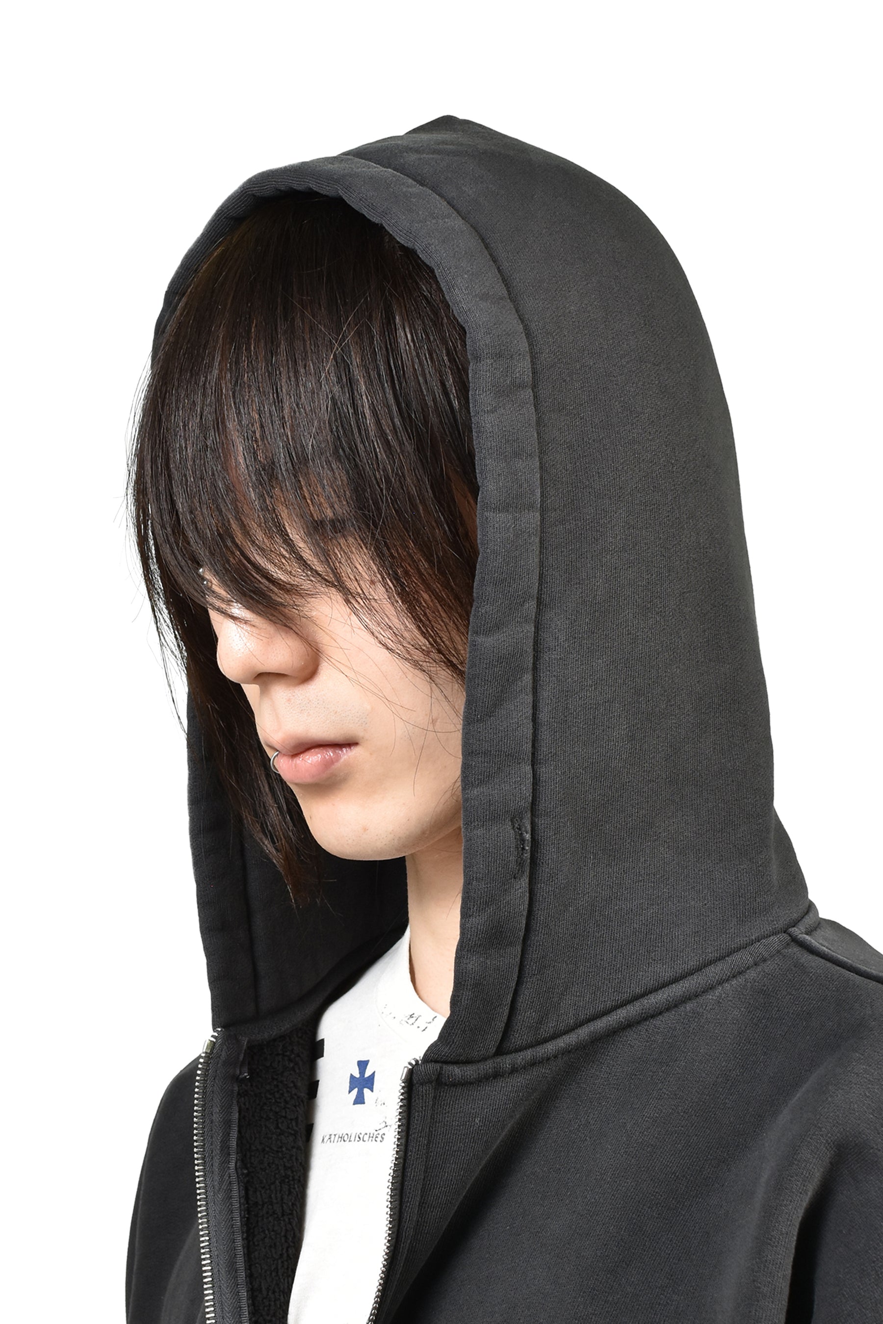 NEVER WAKE ME ZIP HOODIE (EXCLUSIVE) / BLK