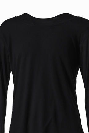 DOUBLE LAYERED LONG SLEEVE / BLK