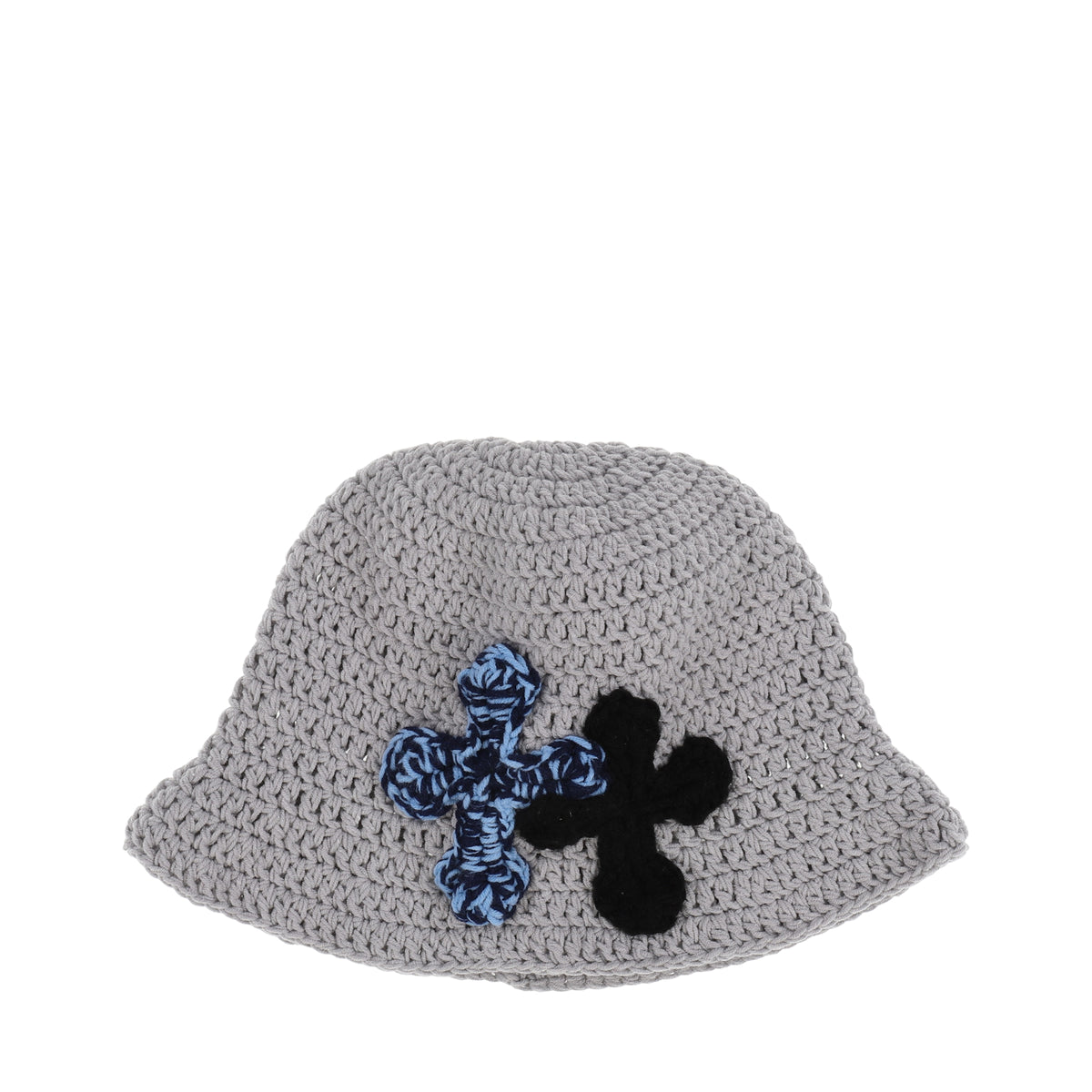 Y.A.R.N. ヤーン FW25 NUBIAN限定 3D CROSS KNITHAT / GRY - NUBIAN