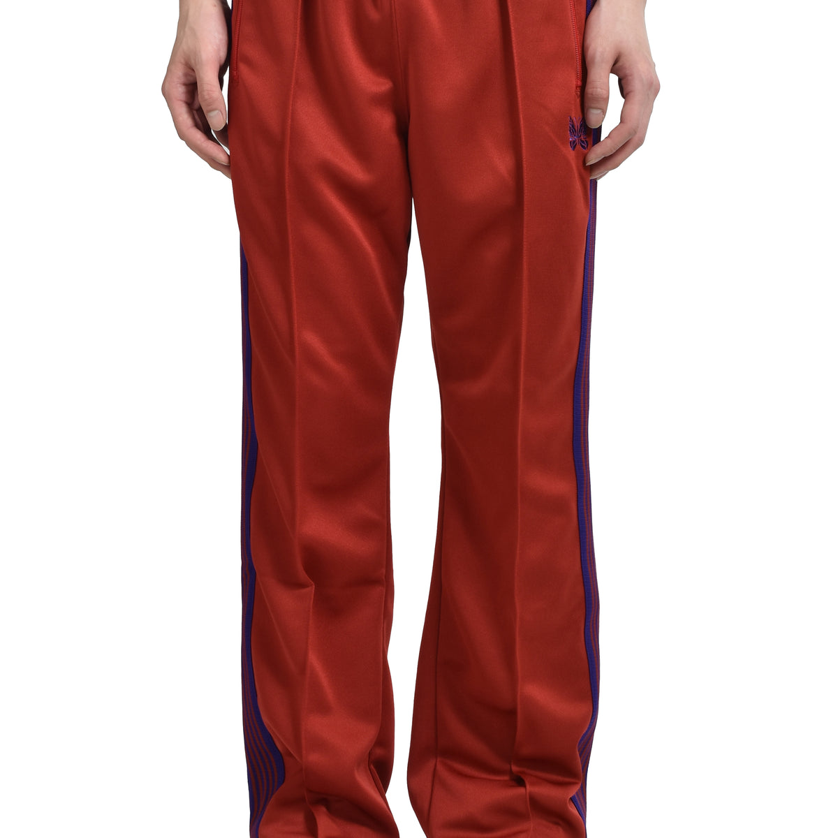 【NEEDLES】Boot-Cut Track Pant-Poly Smooth Needles - Boot-Cut Track Pant - Brown - Poly Smooth | Nepenthes