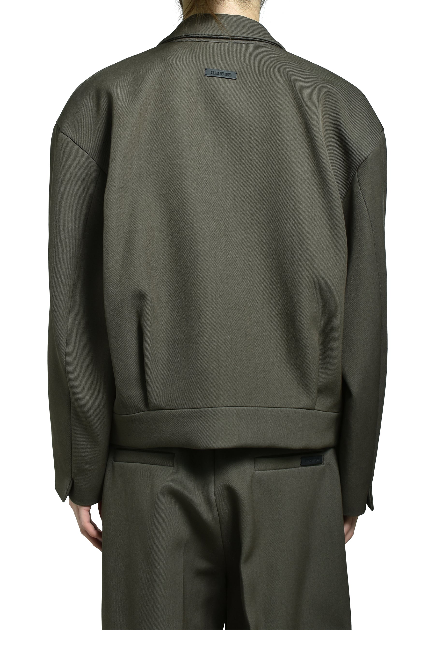 CROPPED BLAZER / WILLOW 