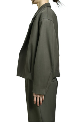 CROPPED BLAZER / WILLOW 