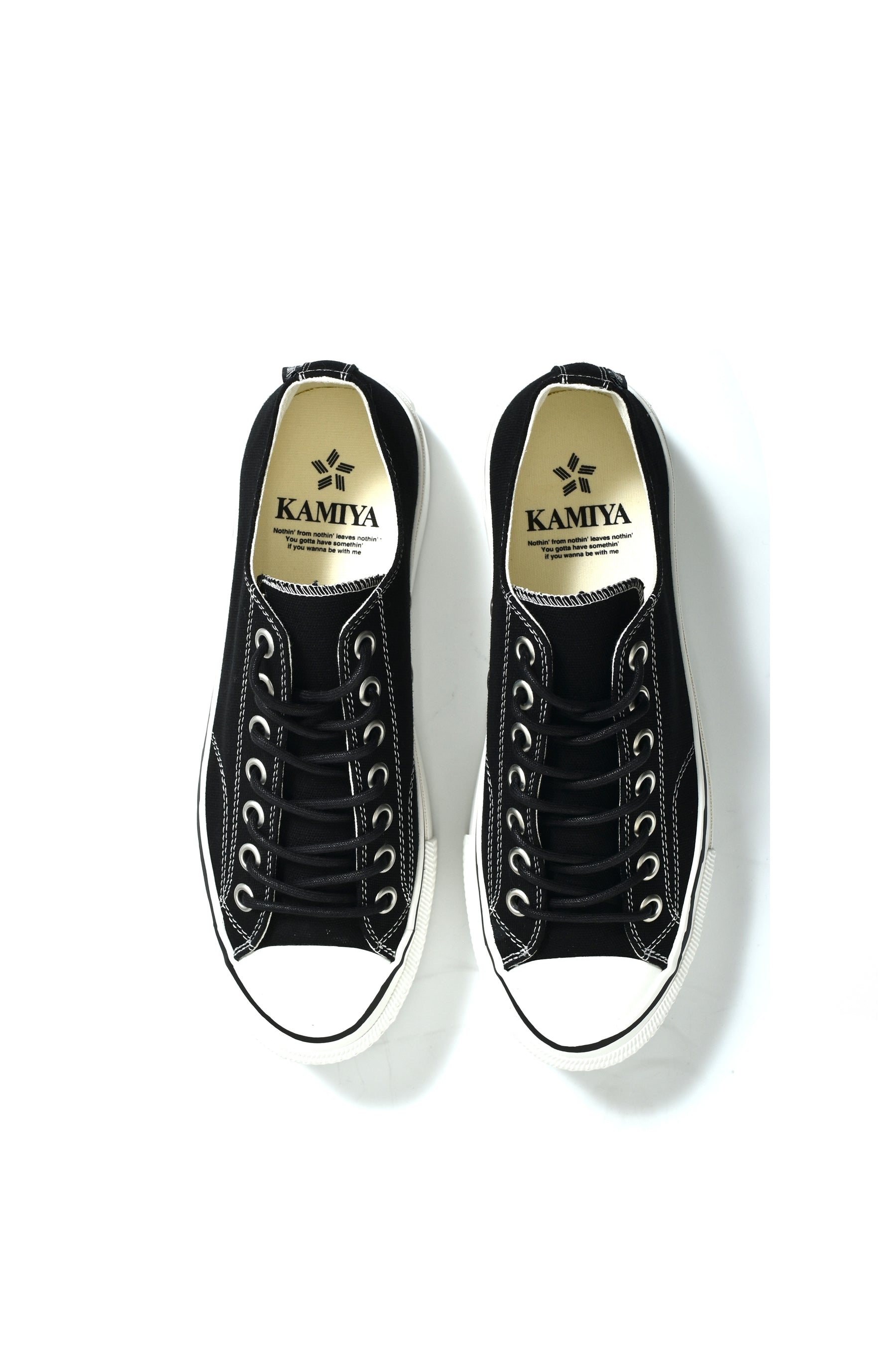 "JOEY" PLATFORM SNEAKER / BLACK 