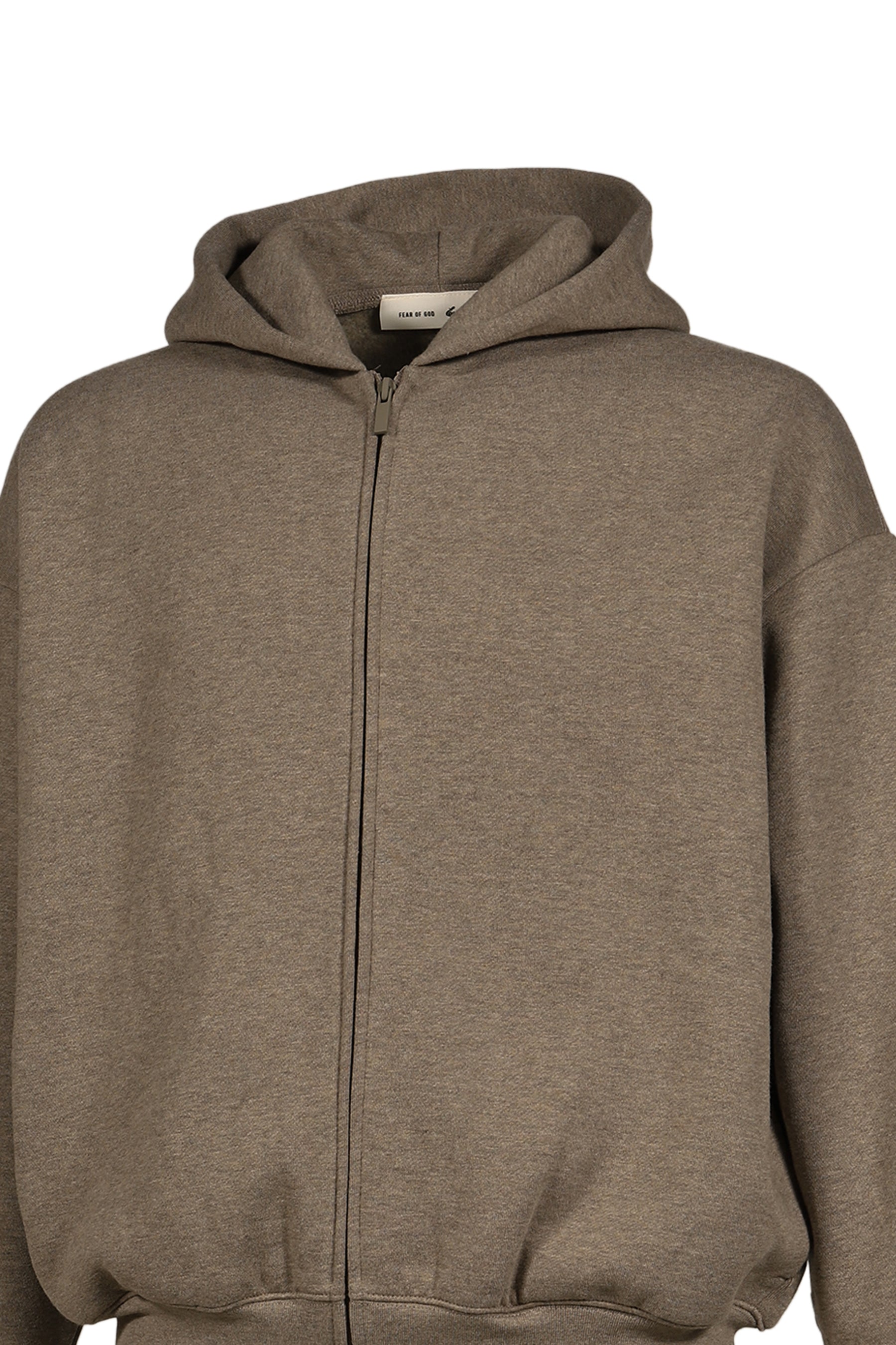 CLASSIC FIT FLEECE ZIP-UP HOODIE / HOMESTEAD HEATHER