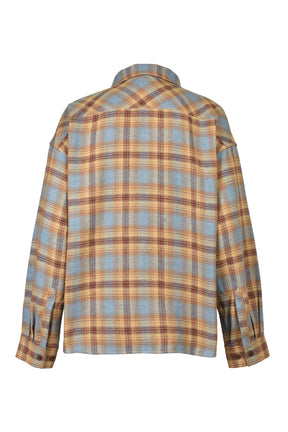 CHECK BDU JACKET / YEL