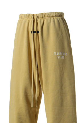 HEAVY FLEECE RELAXED SWEATPANT / AMBER