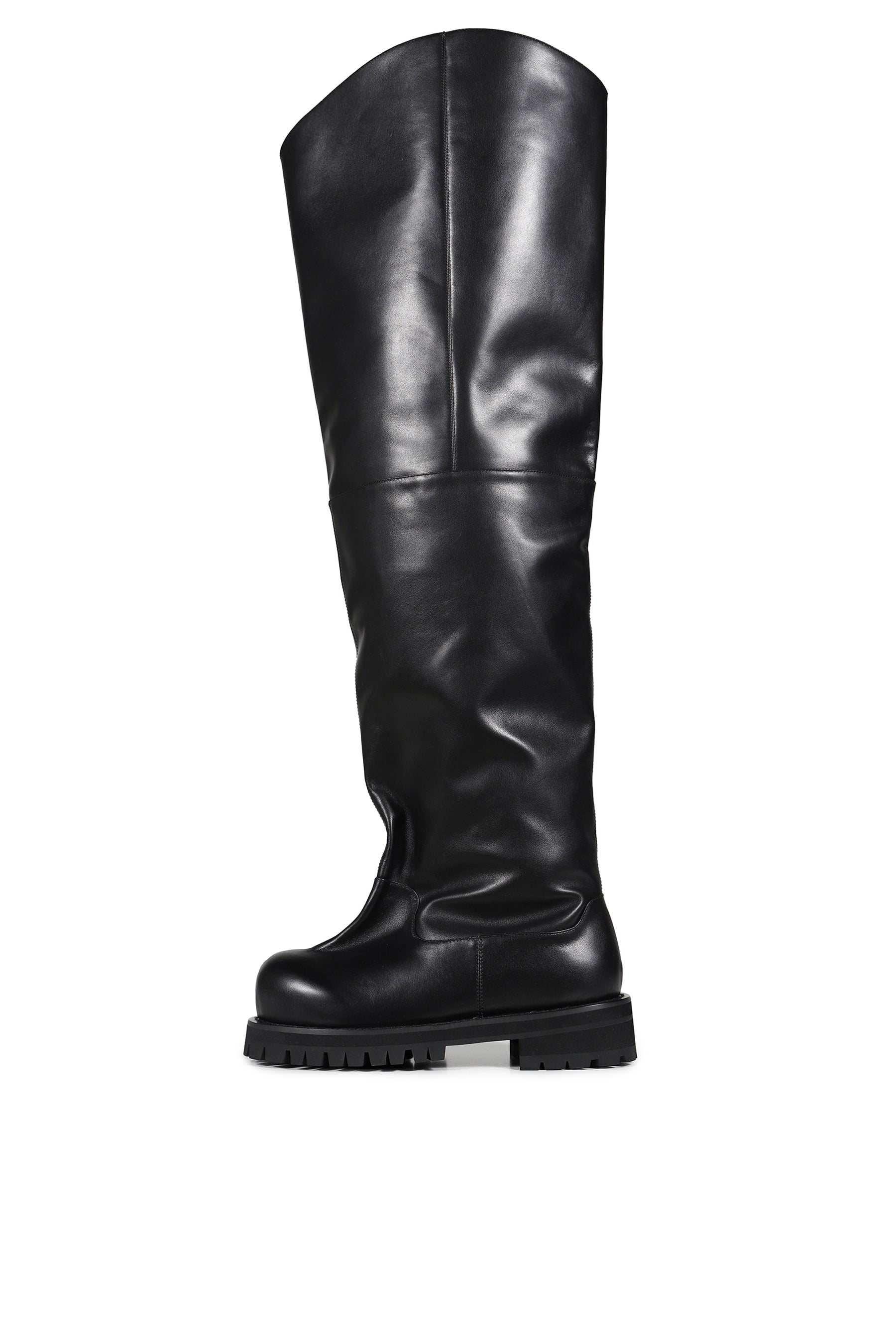 THIGH HIGH BOOTS / BLK