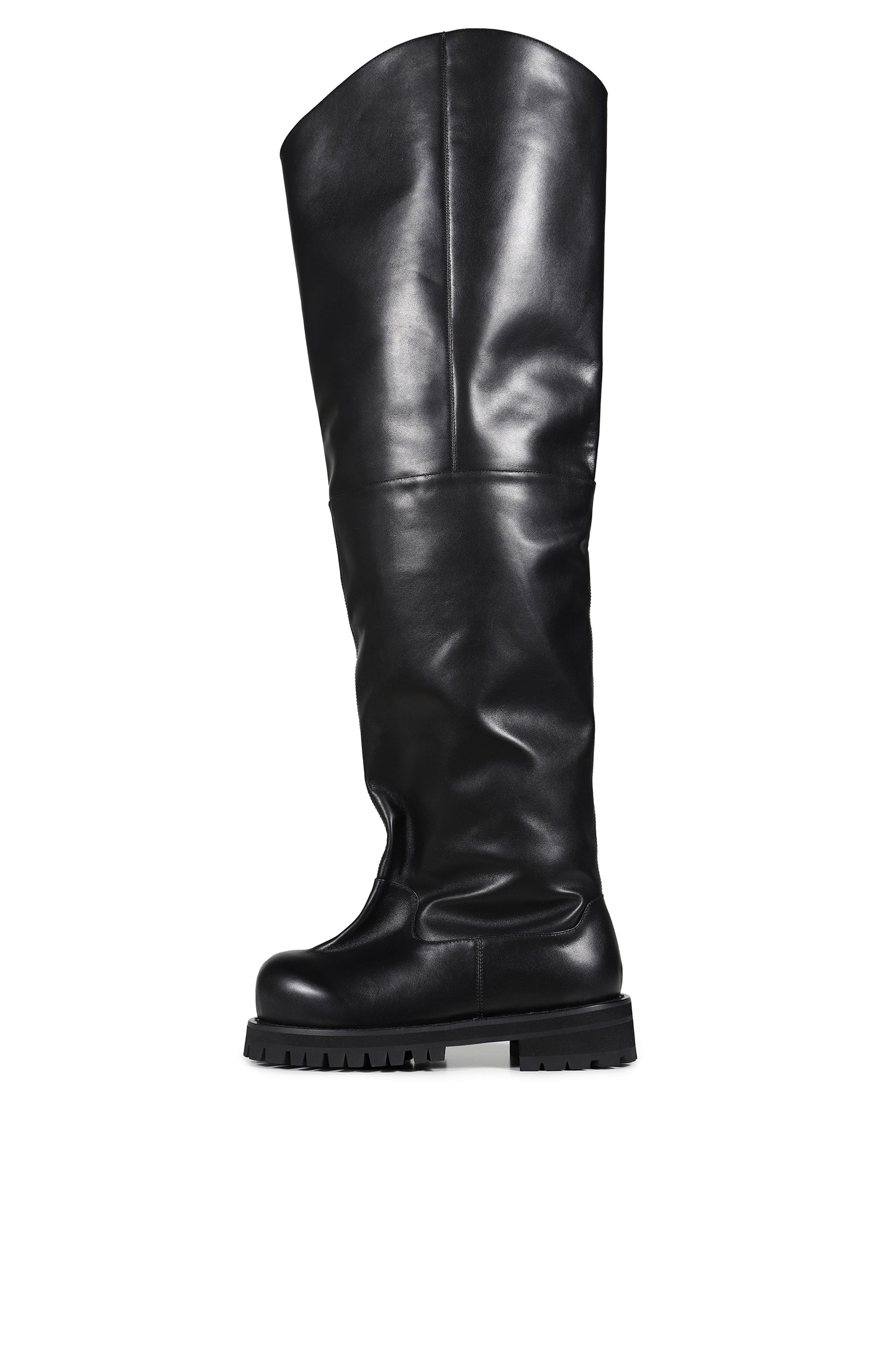 THIGH HIGH BOOTS / BLK