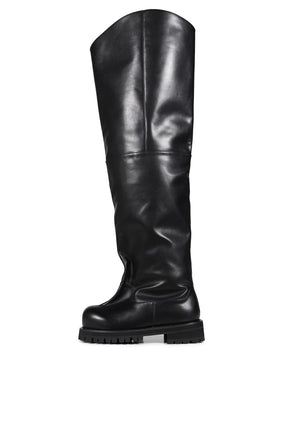 THIGH HIGH BOOTS / BLK