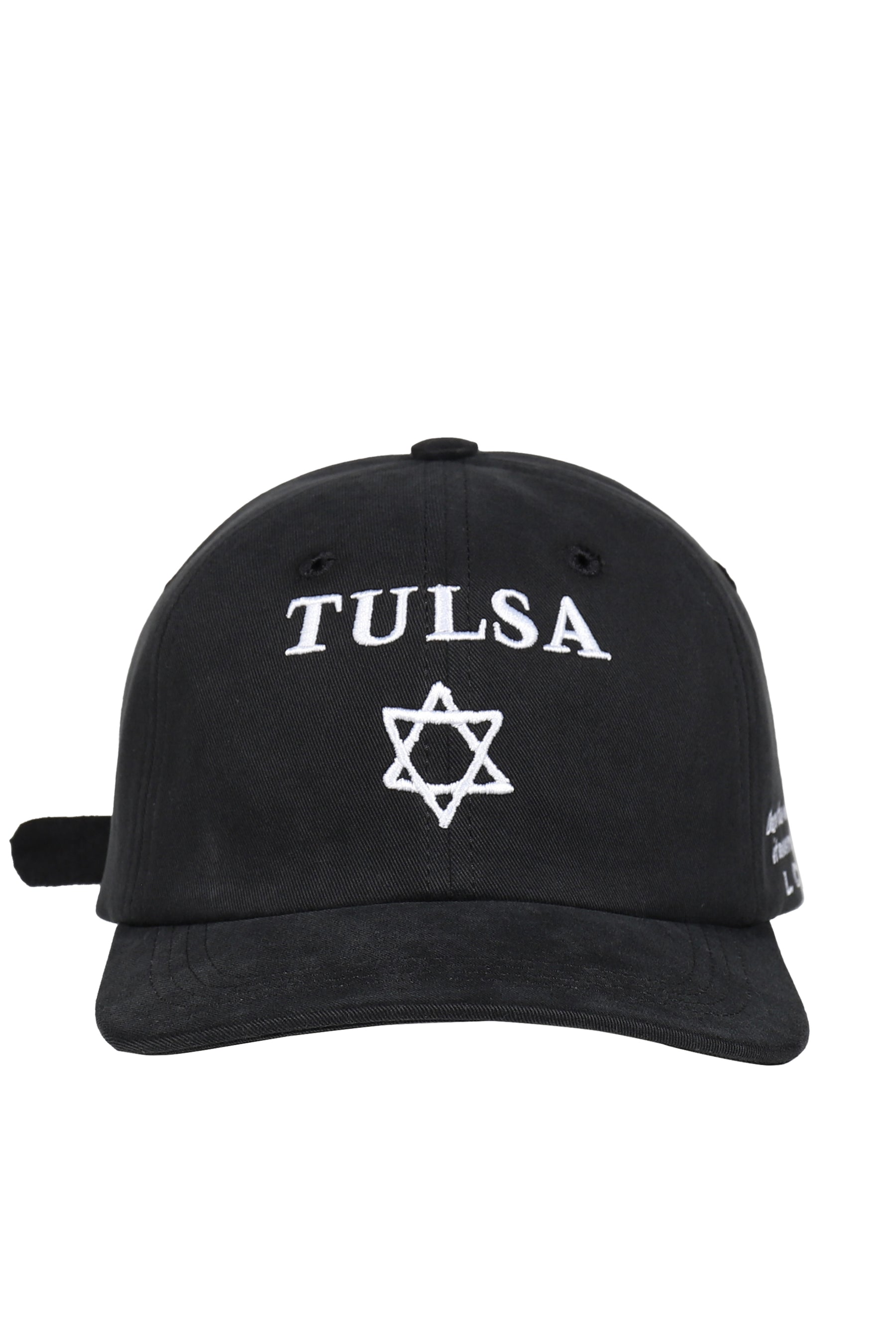 TULSA 6-PANEL HAT / BLK