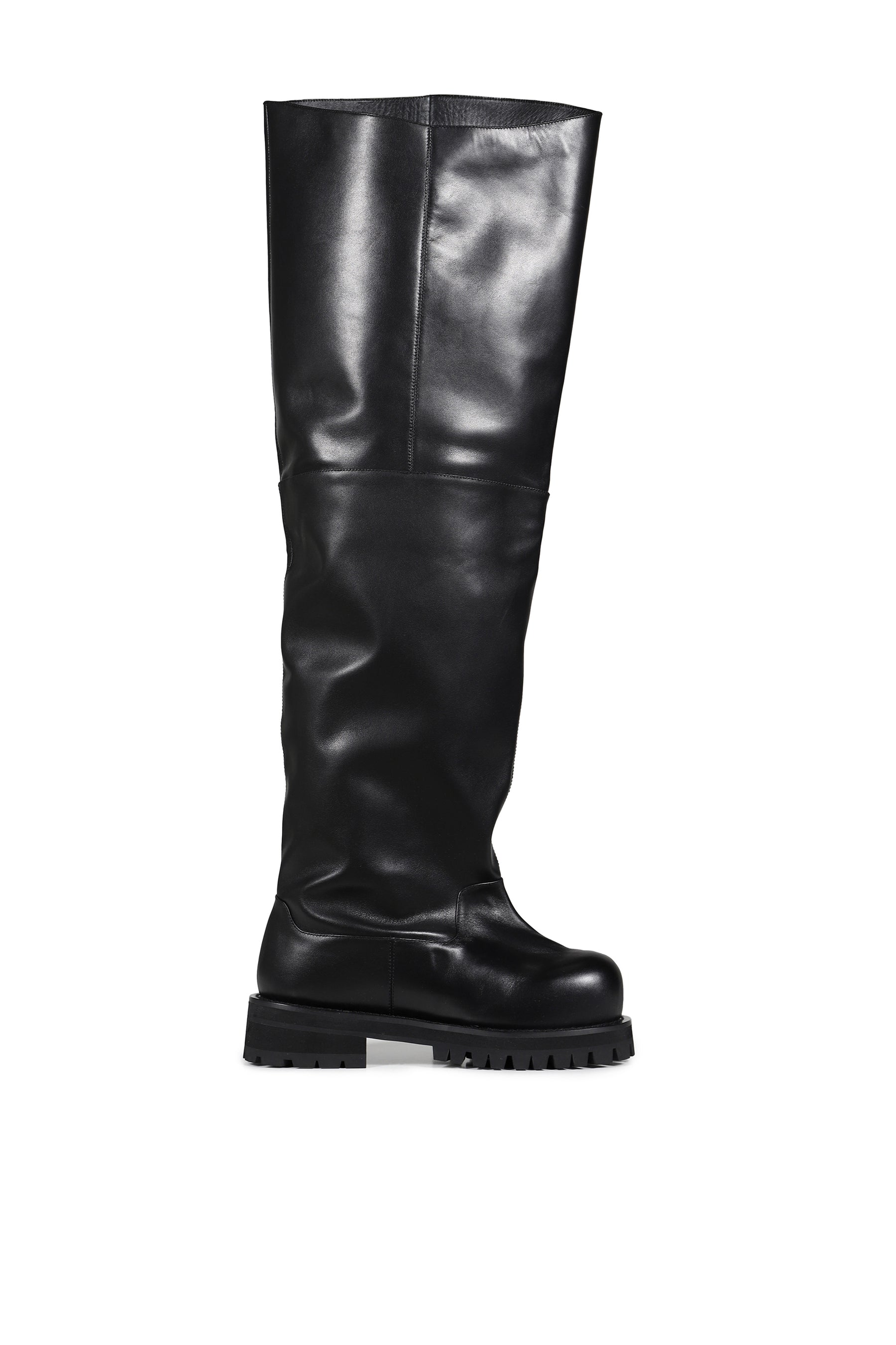 THIGH HIGH BOOTS / BLK