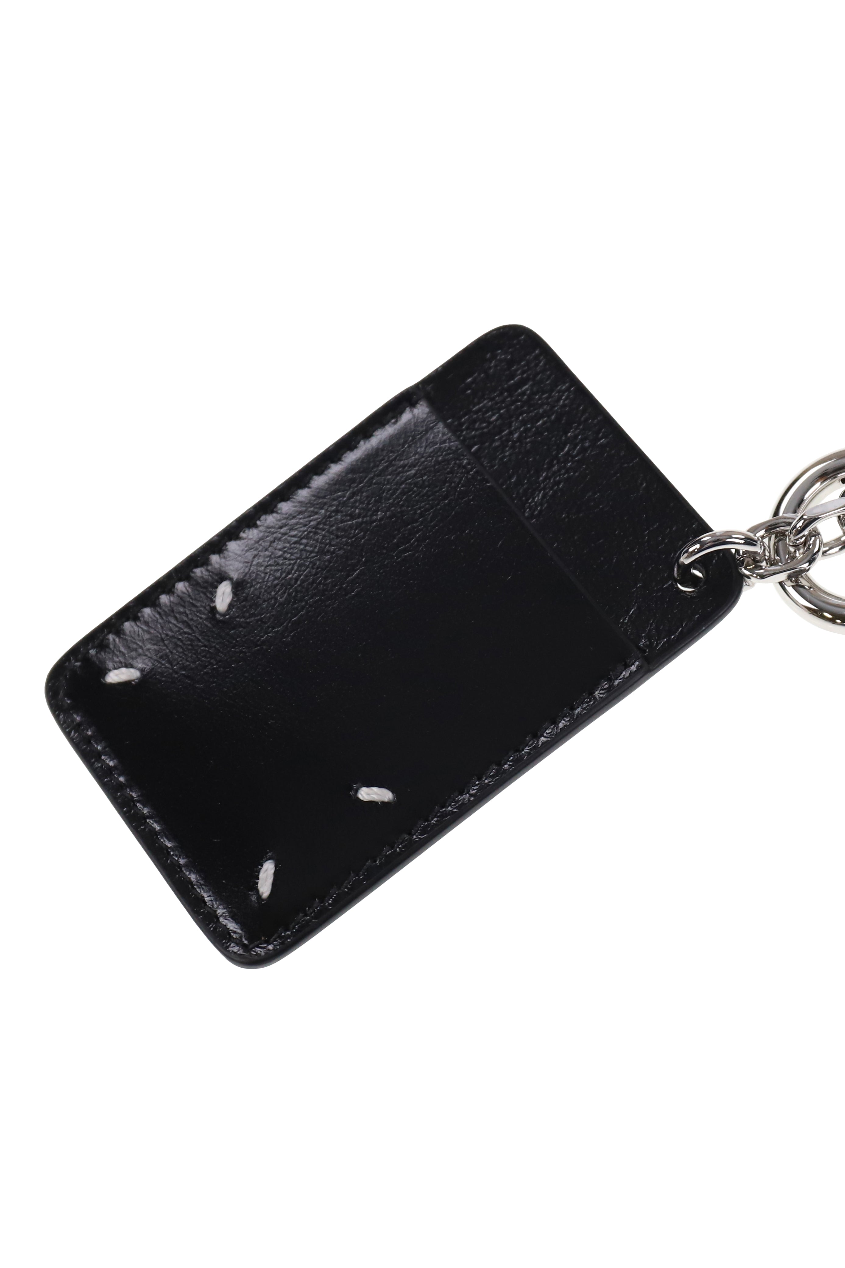 Maison Margiela メゾンマルジェラ SS26 KEYRING CARD / BLK - NUBIAN