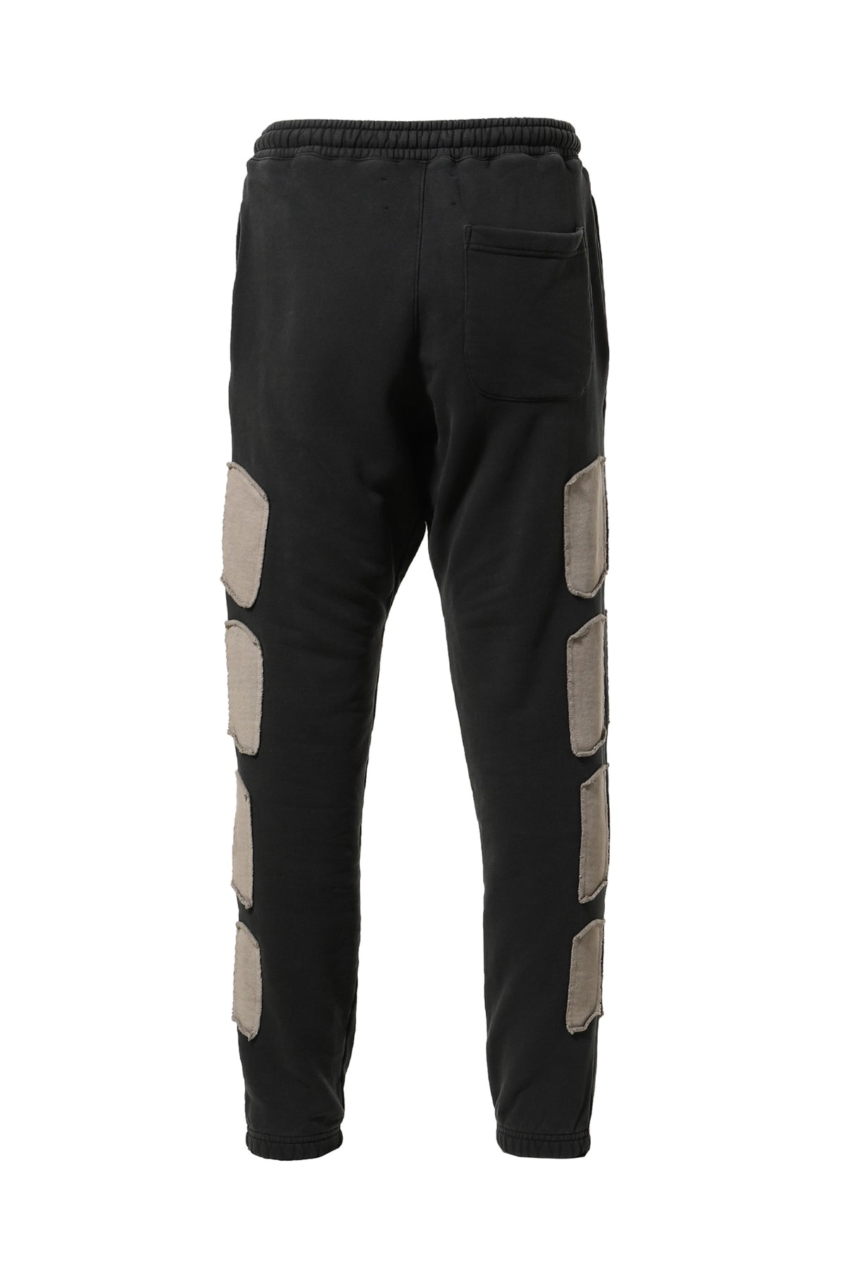PATCHWORK MOTO SWEATS WASHED BLK