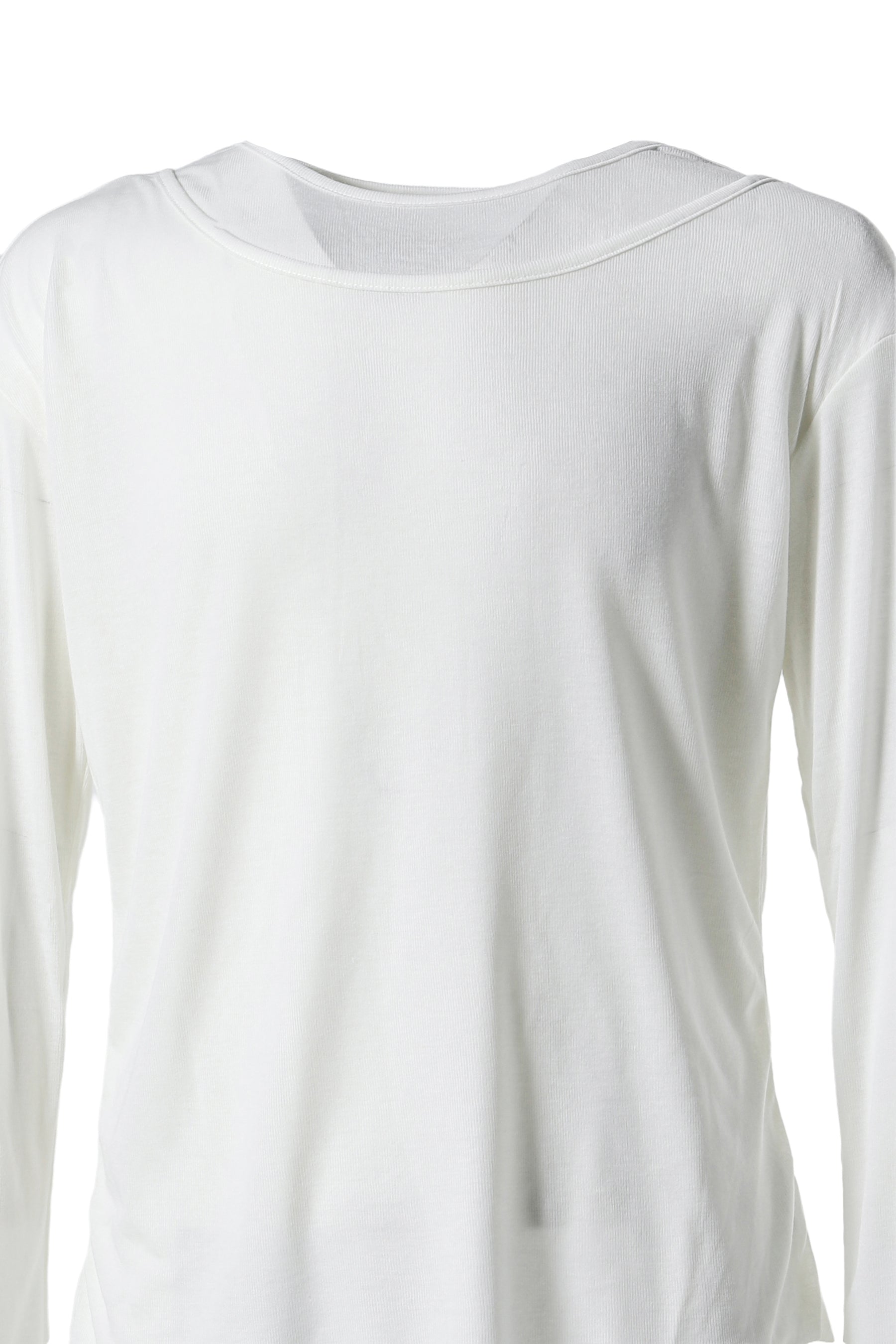 DOUBLE LAYERED LONG SLEEVE / WHT