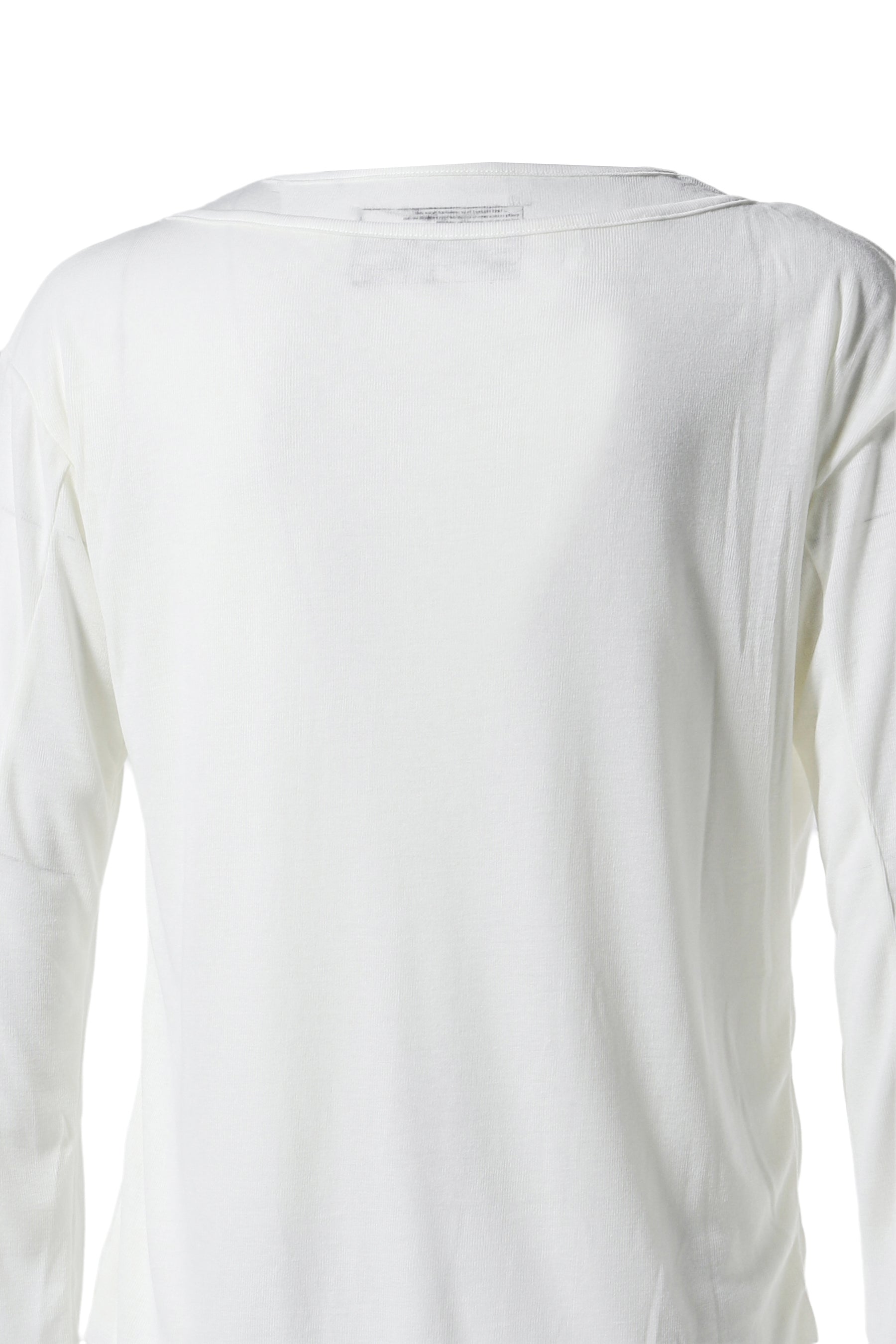 DOUBLE LAYERED LONG SLEEVE / WHT