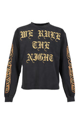 JN FLAME L/S T-SHIRTS (EXCLUSIVE) / BLK