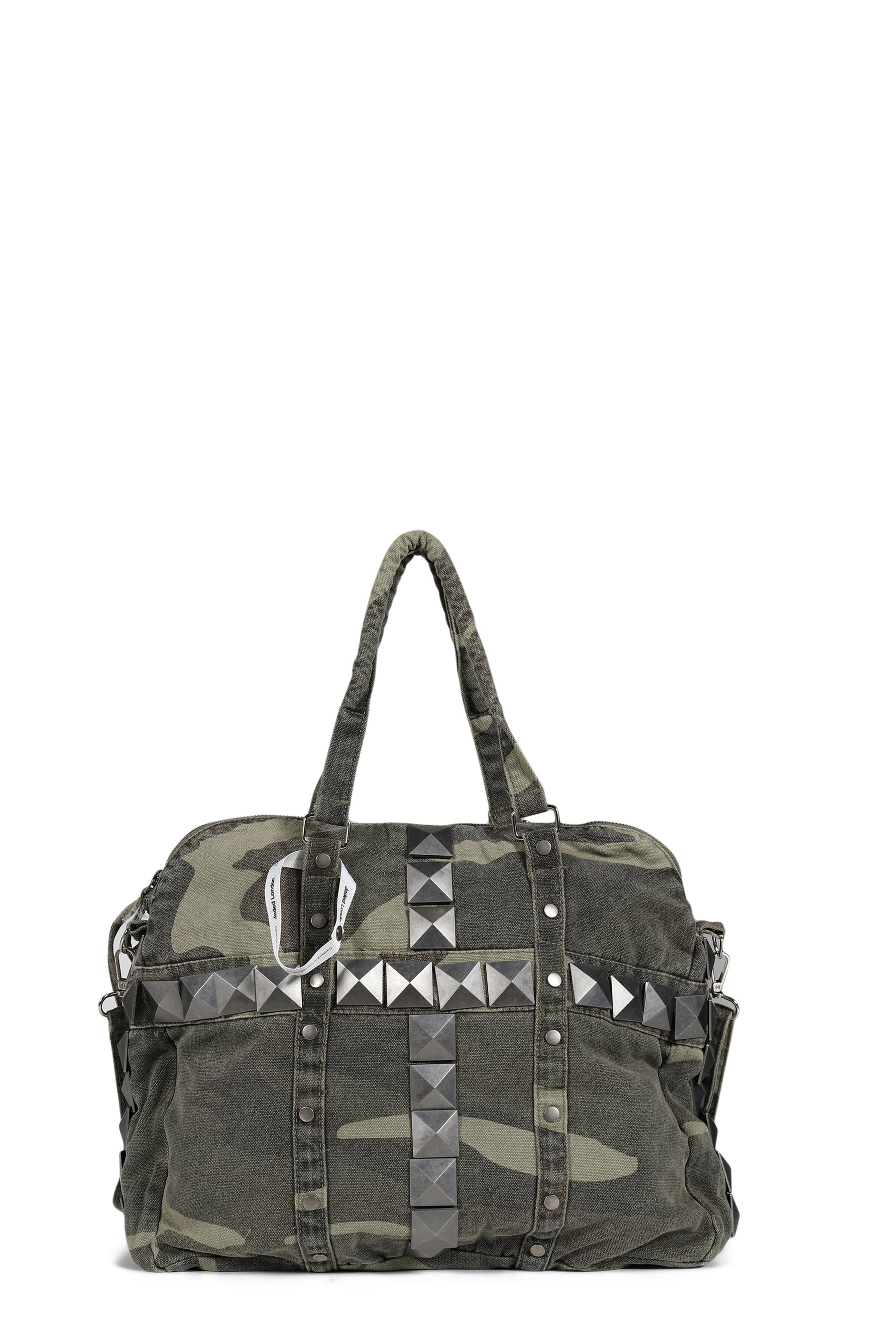 Jaded London ジェイデッド ロンドン FW25 CAMO CANVAS STUD BAG