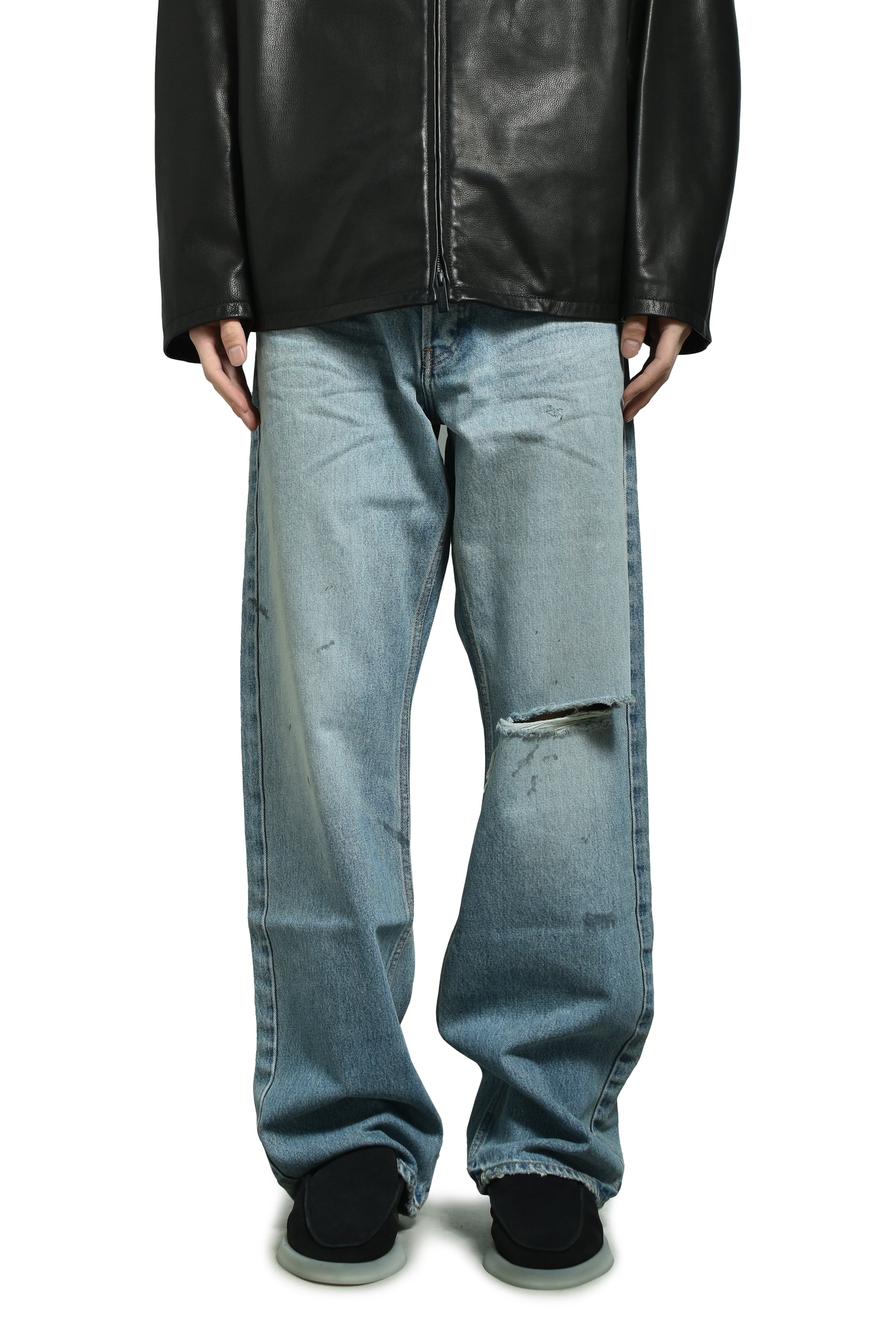 STRAIGHT 5 POCKET JEAN / LIGHT INDIGO