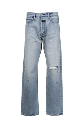 STRAIGHT 5 POCKET JEAN / LIGHT INDIGO 