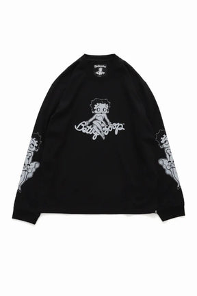 L/S TEE REGULAR FIT / MONOCHROME